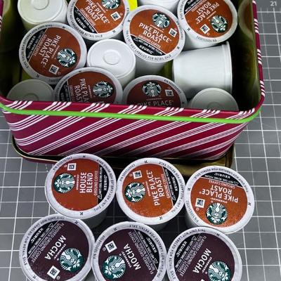 Bunch of Starbucks Keurig Pods