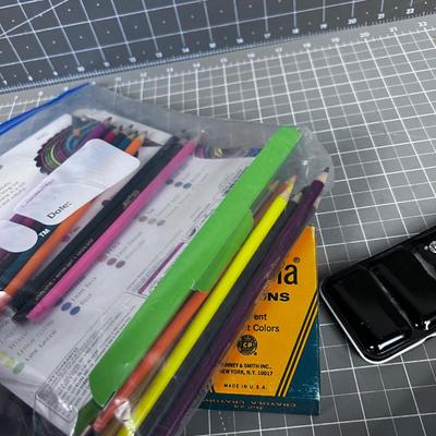 Colored Pencils, Water colors, Paints Etc. ART SUPPLY