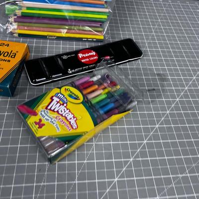 Colored Pencils, Water colors, Paints Etc. ART SUPPLY