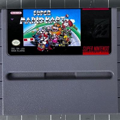 Super Nintendo SUPER MARIO KART