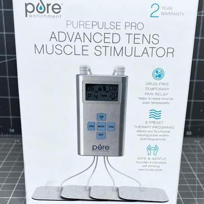 PURE Advanced Tens Muscle Stimulator, New
