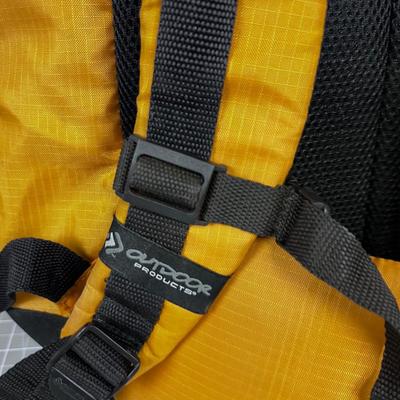 Outdoor Products Yellow Black Backpack