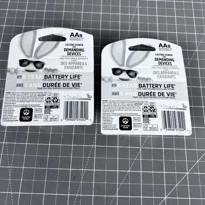(16) New AA Batteries