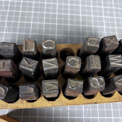 5/8" Letter Punches Set