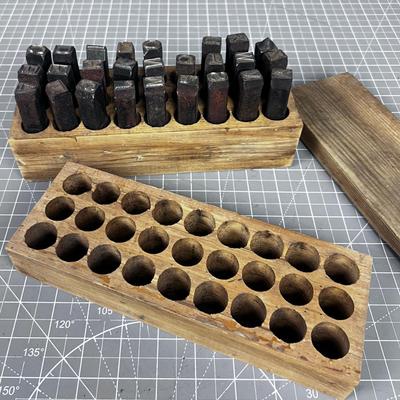 5/8" Letter Punches Set