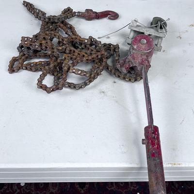 Mighty Midget Chain Hoist Puller