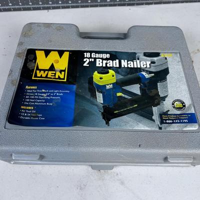 WEN 2" Brad Nailer with Case