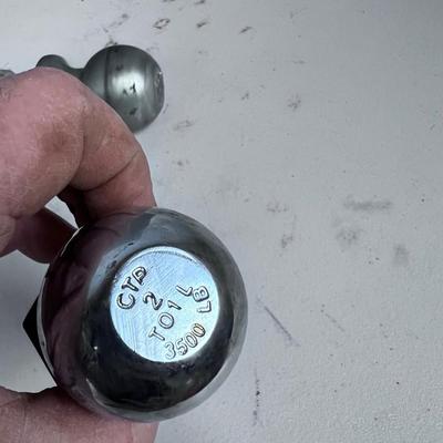 2" Ball and 2-5/16" Ball