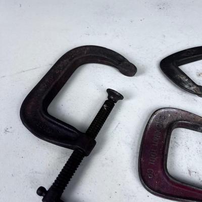 (4) "C" Clamps 2 & 3"