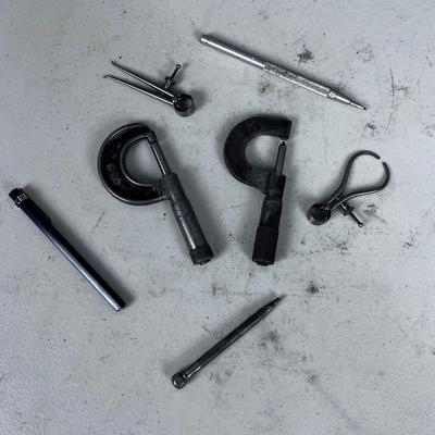 Precision Machinist Tools; Micrometer and a Caliper