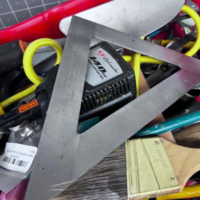 Crate Full of Tools, Carpenter, Yard, Automotive ETC.