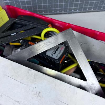Crate Full of Tools, Carpenter, Yard, Automotive ETC.