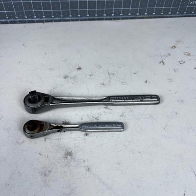 1/2" and 3/8" Craftsmen Socket Wrenches
