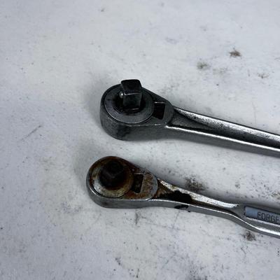 1/2" and 3/8" Craftsmen Socket Wrenches