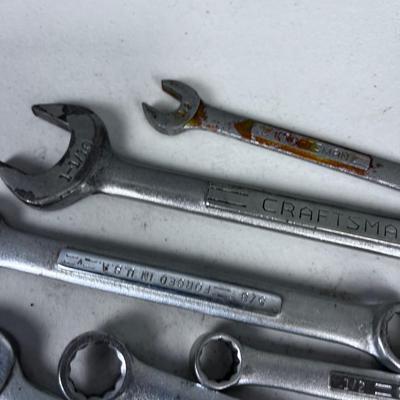 Craftsman Box of End Wrenches Metric and SAE