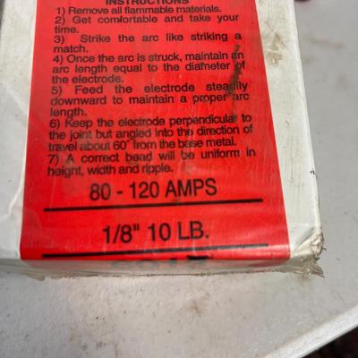 3 Boxes of Welding Rods