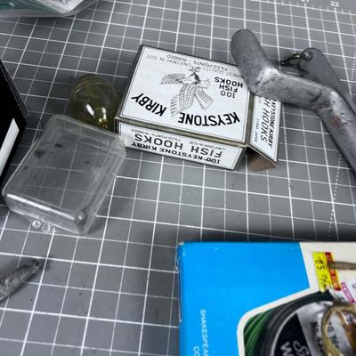Fishing Tackle, New and Used, Plus Vintage