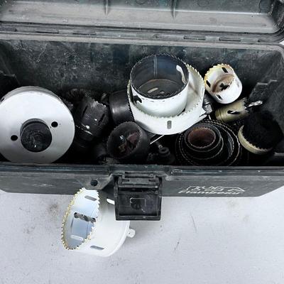 Tool Box Full of HOLE Saws