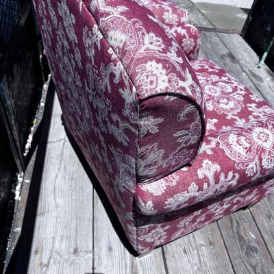 Fusion Furniture Upholstered Arm Chair Pair