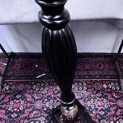 Floor Lamp with Glass Shade