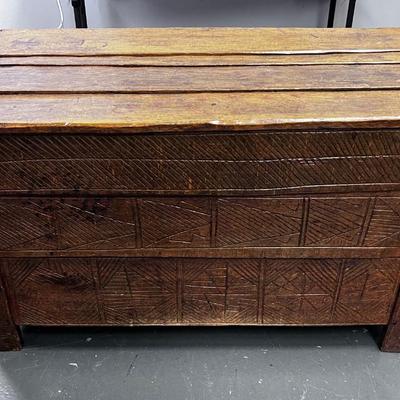 Antique Asian Trunk