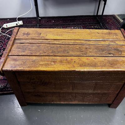 Antique Asian Trunk