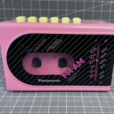 Pink Mini Boom Box