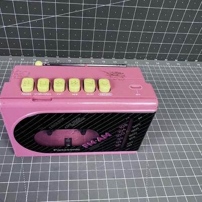 Pink Mini Boom Box