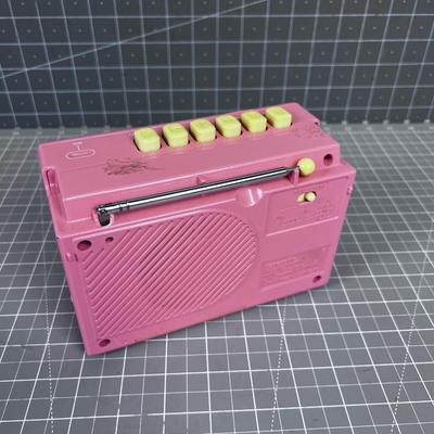 Pink Mini Boom Box