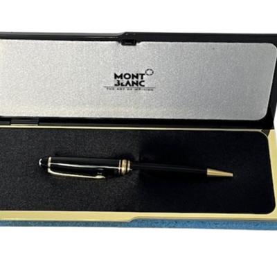 Mont Blanc Meisterstuck Classique Gold Ballpoint Pen