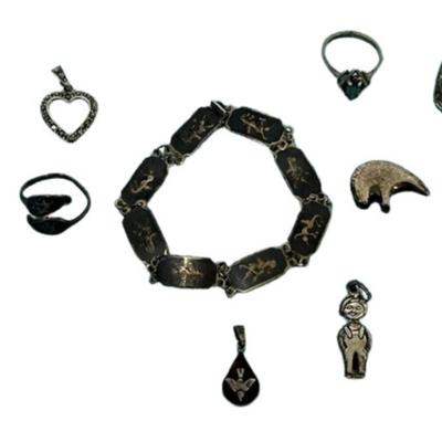 Marked and/or Tested Sterling Silver Assortment [70.56g]