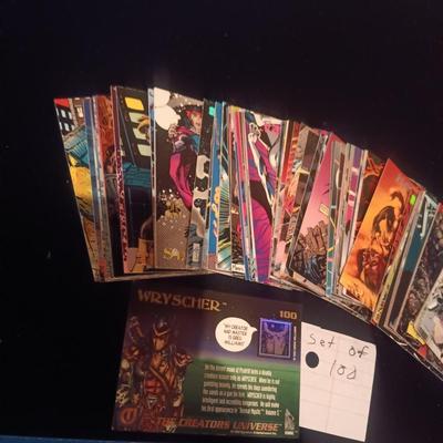 BRIGADE, DAILY BUGLE, WRYSCHER THE CREATORS UNIVERSE TRADING CARDS