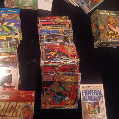 BRIGADE, DAILY BUGLE, WRYSCHER THE CREATORS UNIVERSE TRADING CARDS