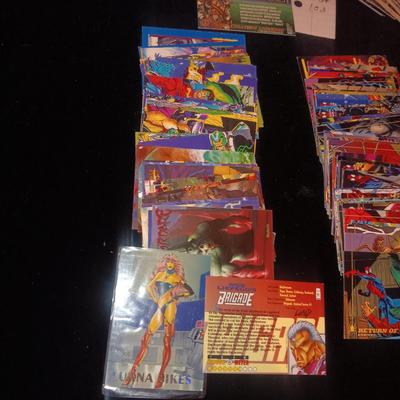 BRIGADE, DAILY BUGLE, WRYSCHER THE CREATORS UNIVERSE TRADING CARDS