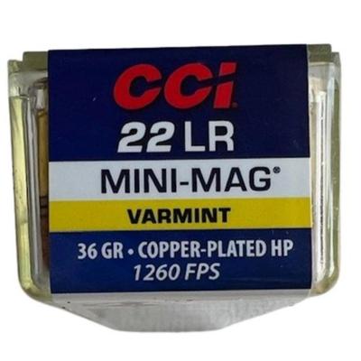 CCI .22 Cal Mini Mag Ammunition (NO SHIPPING)