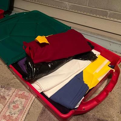 G2- Two totes of fabric