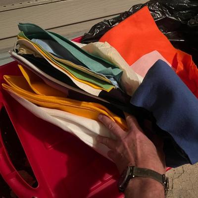 G2- Two totes of fabric