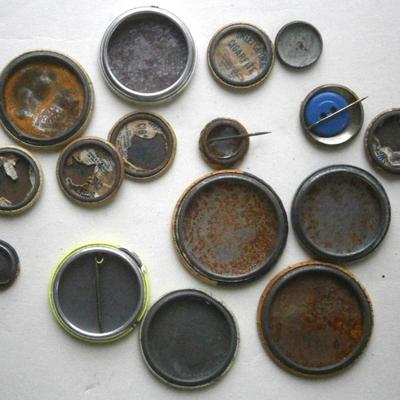 Assorted Vintage Pinback Buttons