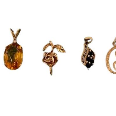 Stamped and/or Tested 14K Gold Charms [4.56g]