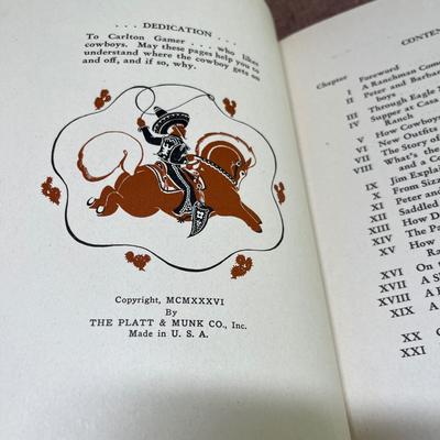 The book of Cowboys