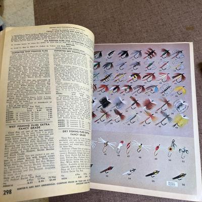 Vintage catalog and dog training book