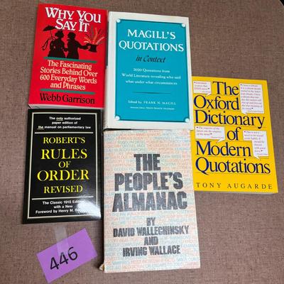 Paperback lot of 5