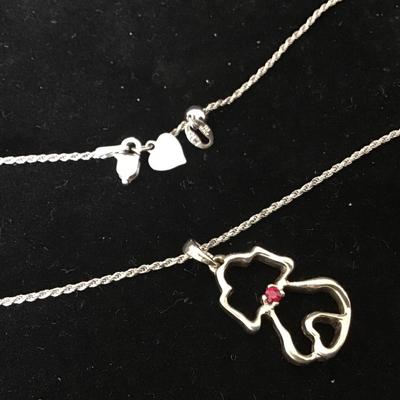 Silver 925 Puppy Necklace