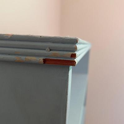 Matching Light Blue Wooden Bookshelves (UB-DZ)