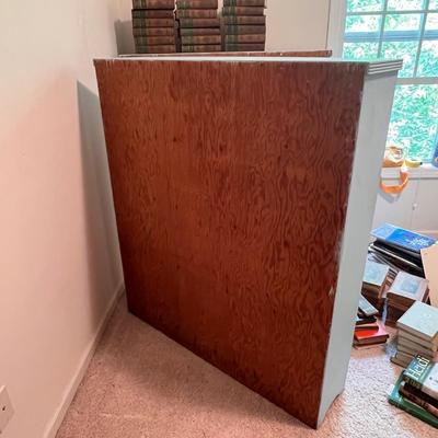 Matching Light Blue Wooden Bookshelves (UB-DZ)