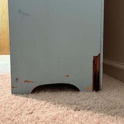 Matching Light Blue Wooden Bookshelves (UB-DZ)