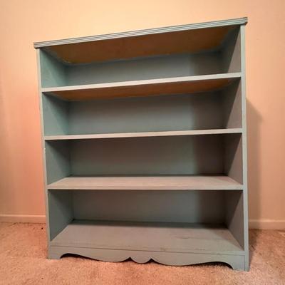Matching Light Blue Wooden Bookshelves (UB-DZ)