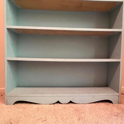Matching Light Blue Wooden Bookshelves (UB-DZ)