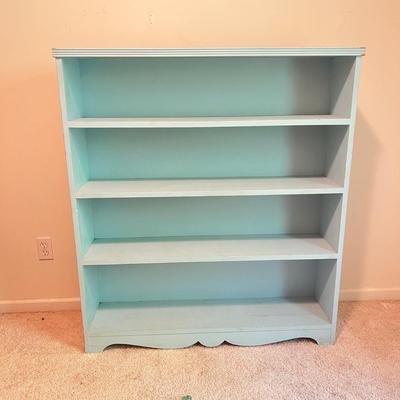 Matching Light Blue Wooden Bookshelves (UB-DZ)