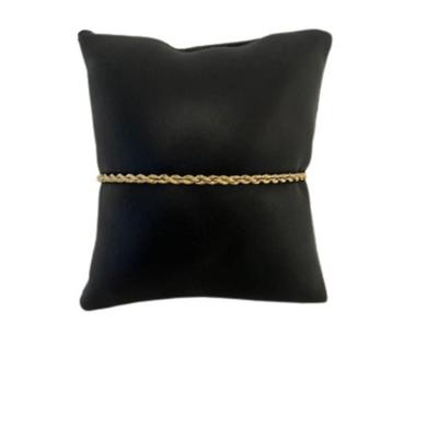 Stamped 14K Gold Rope Bracelet [4.4g]